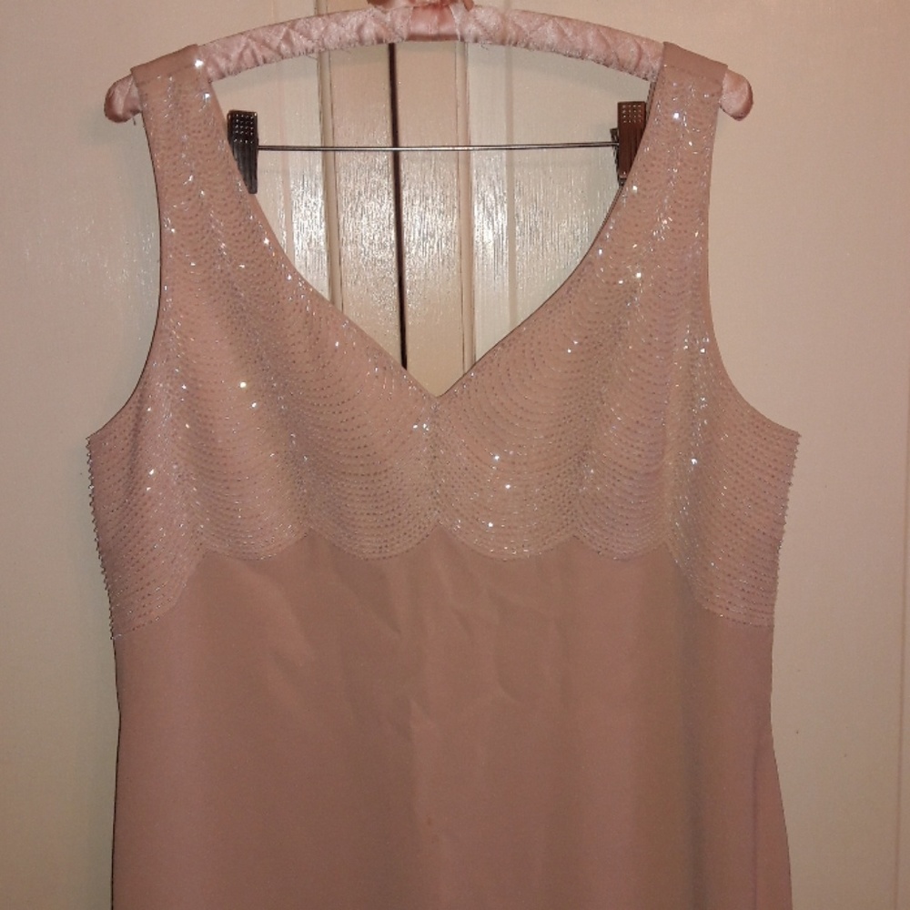 Hand Beaded Couture Gown Set - Picture 5 of 7